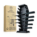 Gothic Coffin Knife Holder with 14 Magnets - Halloween Kitchen Decor