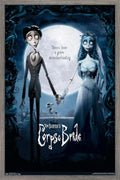 Tim Burton's The Corpse Bride Wall Poster - Barnwood Frame 22.375" x 34" - Modern Decor