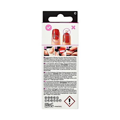 Bewitching Halloween Blue Almond Press-On Manicure - Medium Length, Chip & Smudge Proof