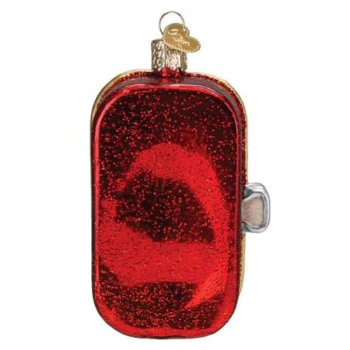 Glass Blown Sardines Ornament for Christmas Tree - Handcrafted Holiday Decor