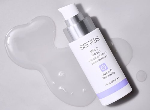 Sanitas Skincare Vita C Serum - Nutrient-Rich Antioxidant Formula with 30% Vitamin C | 1 Ounce