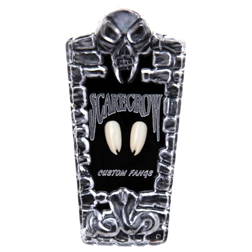 Scarecrow Viper Split Deluxe 18mm Fangs - Custom Fanged Cosplay Accessory