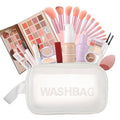 Full Face Makeup Set with 24 Eyeshadow Colors & Brushes - Light Ivory B1, One Size