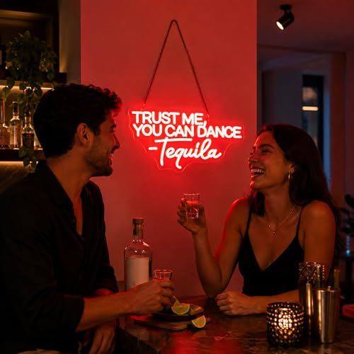 Trust Me You Can Dance Neon Sign Wall Decor LED Light for Parties & Home