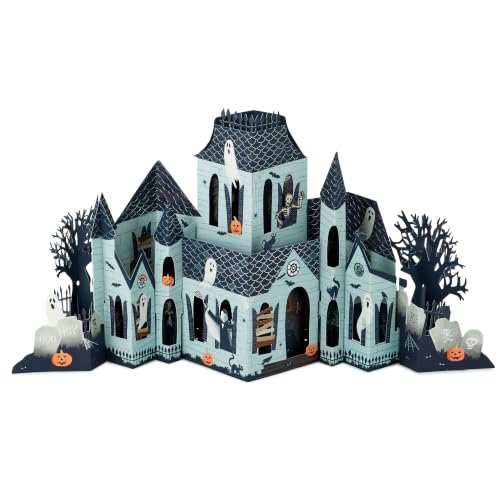 Hallmark Paper Wonder Halloween Pop Up Card - Haunted House Variation
