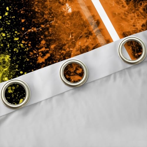 Saber Curtain Set - Insulated Darkening Window Drapes for Bedroom & Living Room