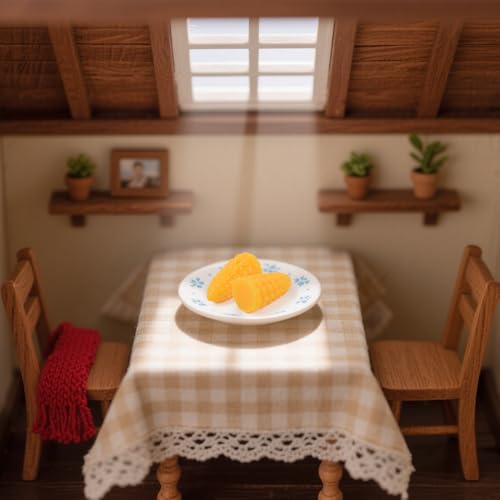 Mini Fake Candy Corn 50PCS Halloween Decor Artificial Resin Vegetables