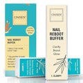Onsen Secret Professional Nail Buffer Block 1 Pack - 4-Way Buffing & Shine Pads
