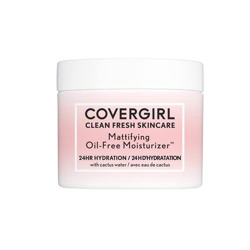 COVERGIRL Clean Fresh Skincare Mattifying Oil-Free Moisturizer - 2 Oz for Shine Control