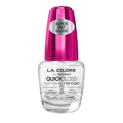 Quick Gloss Fast Drying Top Coat - 0.5 Fl Oz Nail Treatment - Variation of THIS listing