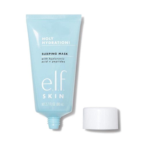 e.l.f. SKIN Holy Hydration! Sleeping Mask - Moisturizing & Plumping Dual-Use Face Mask for Soothing Skin