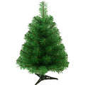 2 Foot Artificial Christmas Tree Xmas Pine Tree with PVC Stand - Green