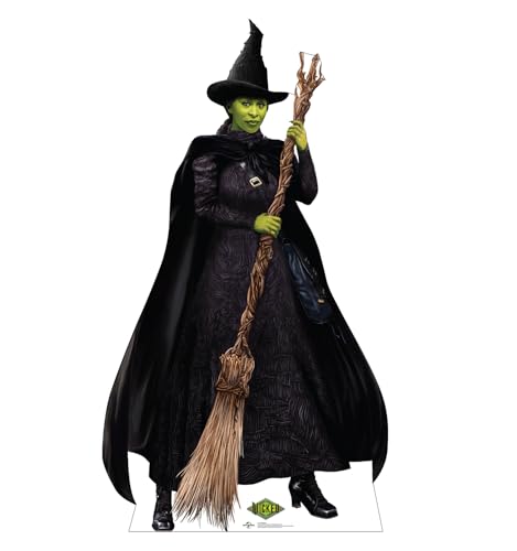 Elphaba Cardboard Cutout - Wicked Themed Life-Size Standee, 70 Inches