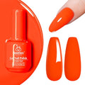Bright Vibrant Orange Gel Polish - 15ml Nail Color - Creme Orange Variation