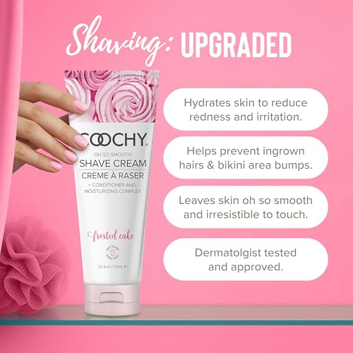 Moisturizing Shave Cream for Sensitive Skin - 32 oz Frosted Cake Variant