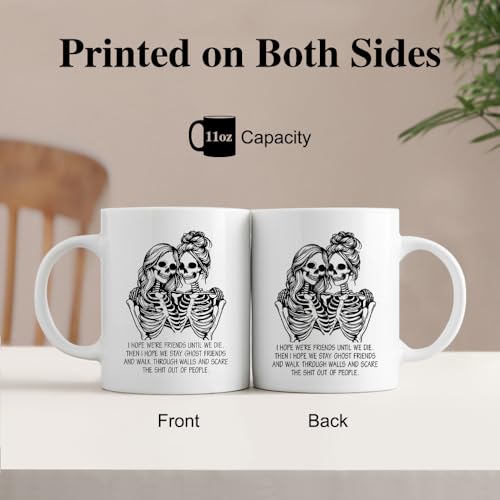 I Hope We're Friend 11oz Double-Sided Ceramic Coffee Mug - White47