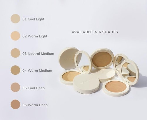FARMASI Makeup BB All in One Powder, Lightweight, Long-Lasting Medium-Full Coverage with Flawless Finishing, Look More Natural and Smooth Than Ever, Cool Light