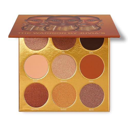 Juvia's Place The Warrior Eyeshadow Palette - Neutral 9 Shades Pigmented Eye Makeup