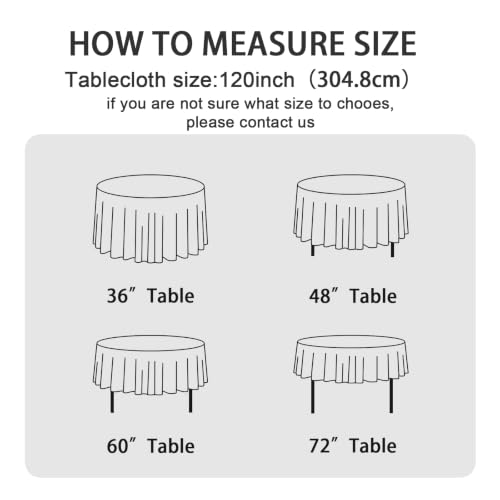 Burgundy 120-Inch Round Sequin Tablecloth Glitter Red for Wedding Party