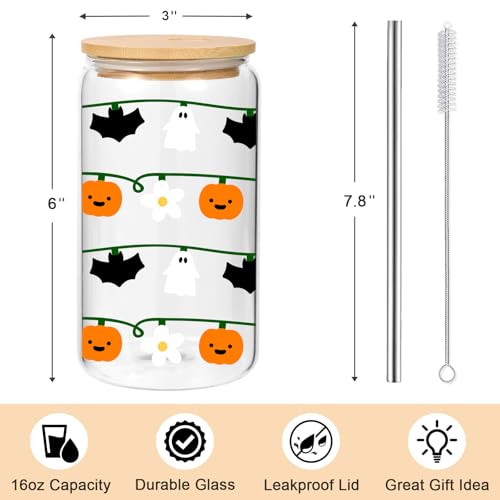 Halloween Pumpkin Ghost String Lights - Spooky Decor & Gifts