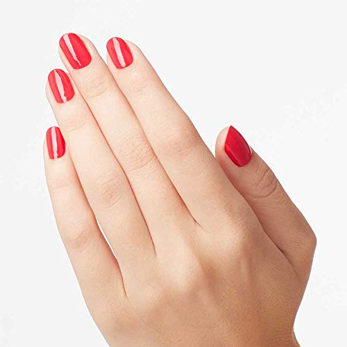OPI Nail Lacquer - She’s a Bad Muffuletta! Bright Red Opaque Nail Polish