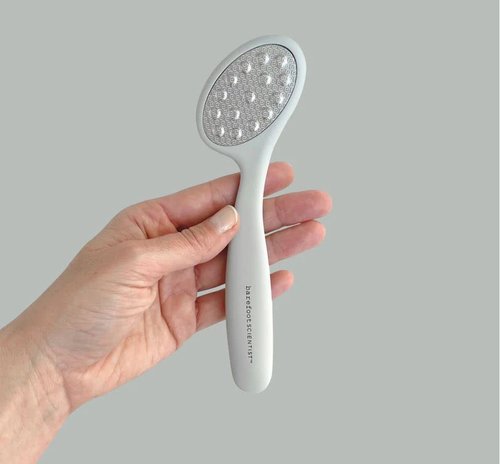 Barefoot Scientist Smooth Things Over Stainless Steel Pedicure and Foot File for Exfoliation, Pumice Alternative for Smooth Feet and Heels