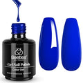 Beetles Blue Gel Nail Polish Sapphire Love - Creme Blue Variation 15ML