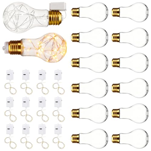 Halloween Light Bulb Party Favors - 12 Pack Decorative String Lights