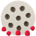 Silicone Raspberry Candy Mold for Cake Decorating - Style B