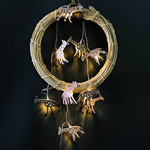 3m Giraffe LED String Lights Fairy Decorative Lights for Kids Room & Outdoors - Variation of Giraffe