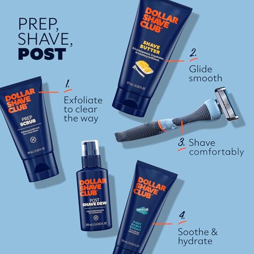 Men's Post Shave Hydrating Cream - Moisturizing Aftershave for Sensitive Skin - 3.4 oz (2 Pack)