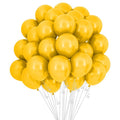 Yellow Halloween Balloons 12 Inch 60PCS Balloon Arch Garland Kit Fall Party Decorations
