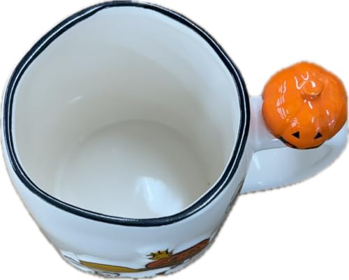 Snoopy Halloween Ceramic Mug - Spooky Season Rae Dunn Peanuts Variation