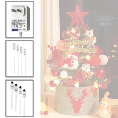 4.5V Power Adapter with 8 Outlets for Lemax Christmas Village & Holiday Lights