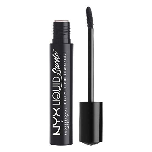 Liquid Suede Cream Lipstick - Alien Black - 0.13 Fl Oz - NYX Professional Makeup