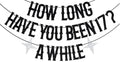 Vampire Themed 17th Birthday Banner - Halloween Party Decoration, Glitter Black