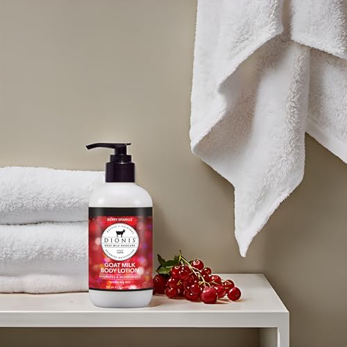 Dionis Goat Milk Body Lotion Berry Sparkle 8.5 oz (Pack of 1)