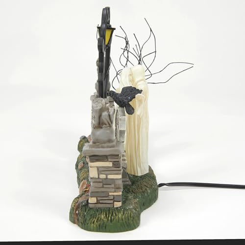 Halloween Village Spirit Gate Lit Figurine - 6.2 Inch Decorative Accessory