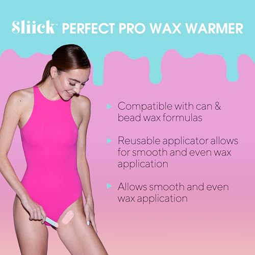 Pro Wax Warmer - At Home & Salon-Quality Hair Removal Kit with Digital Temp Control