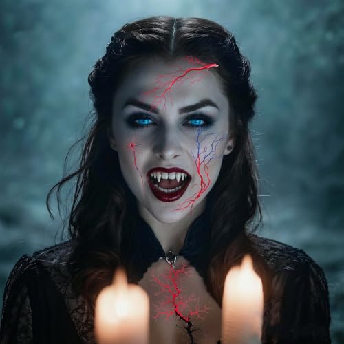 Halloween Zombie SFX Makeup Scar Tattoos - 30 Sheets with Variation of This Listing