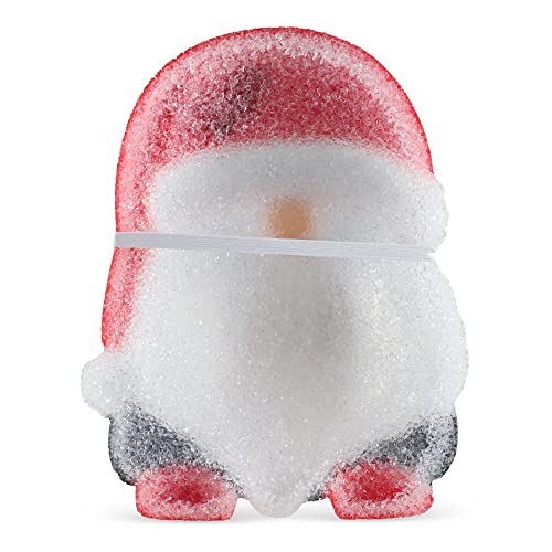 Santa Gnome Porch Light Cover Set - 11-Inch Christmas Holiday Decor, 2 Pack