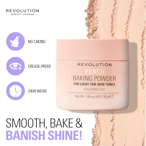 Loose Baking Powder for Makeup - Long Lasting, Brightening, Suitable for Medium to Dark Skin Tones
