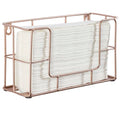 MyGift Copper Wall Mount Paper Towel Dispenser for Z-Fold, C-Fold & Trifold Towels