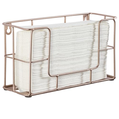 MyGift Copper Wall Mount Paper Towel Dispenser for Z-Fold, C-Fold & Trifold Towels
