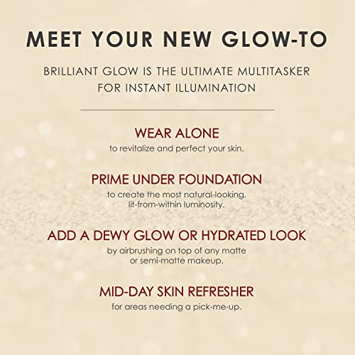 Temptu Brilliant Glow Illuminated Primer & Skin Perfector, Fair/Light
