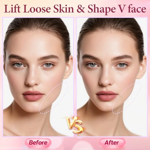 BAIGUOZH Face Lift Tape, Face Lift Tape Invisible, Face Tape Lifting Invisible, Face Tape Instantly Lifts Sagging Skin Around The Face, Hides The Double Chin and Creates A v-Shaped Face 60PCS