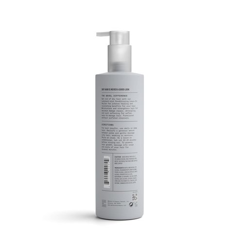 Bevel Leave-In Conditioner for Men - Curly Hair Moisturizer with Hemp Seed Oil & Biotin, 7 Oz