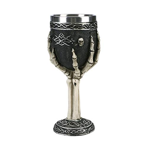 Skull Chalice Wine Goblet 7oz Goblet C Gothic Skeleton Drinking Cup Halloween Decor