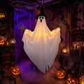 LED Halloween Ghost Decoration Outdoor Indoor 31.5 x 35.43 in Spooky Yard Decor