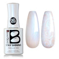 Beetles Pearl Gel Nail Polish - Iridescent Mist Blue, 15ml, Stay Shining
